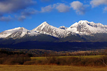 Obraz na stenu za hory za doly